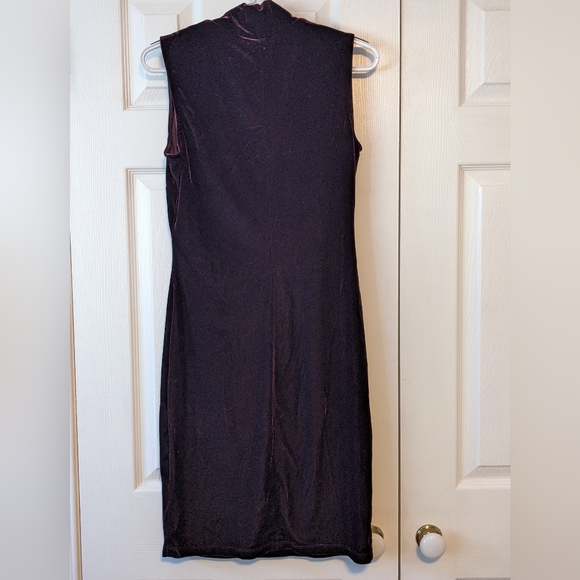 Lori M Collection Cutout Velvet Dress - Picture 3 of 5
